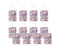 Fish Tail Paper Bags With Handle Girls' Birthday Bags Party For Themed Event Parties Colorful