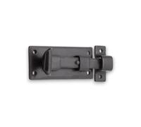 Fish Tail Straight Door Bolts 6" or 4" Hand Forged Blacksmith Traditional Vintage Door Slide Bolt (Choose from 2 Sizes) (4" 100 mm)