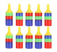 Fish Tank Air Stone Efficient Oxygen Bubbles Release Aerator for Aquarium 10pcs 1.7 X 0.6in