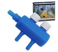 Fish Tank Airflow Valve - Aquarium Tube Splitter Connector, Oxygen Control Distributor Lever, Adjustable Airline Regulation Tool | Safe Durable Precise Control Design For Aquariums Aeration