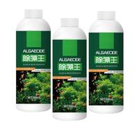 Fish Tank Algae Remover, Fish Tank Cleaning Fish Tank Water Purifier, Natural Aquarium Algae Treatment Clears Green Water And Moss For Clear, Healthy Environment for Aquarium (3Pc)