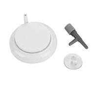 Fish Tank Aquarium Air Refiner, Nano Bubble Stone Oxygen Pump, Gravel Material Air Disk with Smaller Bubbles, Eco - Friendly Washable Design for Oxygen Increasing in F (N-50)