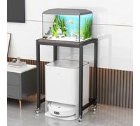 Fish Tank Aquarium Stands Cabinet 40 50 60 70 80 Cm Long Fish Tank Stands Rack on Wheels, Mobile Aquarium Stands Cart - Multi-tier Upright Terrarium Vivarium Tank Bottom Shelf, Item Storage Holder for
