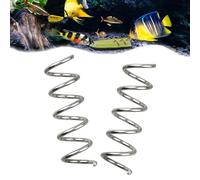 Fish Tank/Aquarium Vegetable Feeder,for Fish,Malawi Cichlid 2 Pack | Bottom sinking /Aquarium Vegetarian,fresh food holder,for pleco fish/Clown Loach/Snails etc