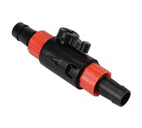 Fish Tank Aquarium Water Flow Control Valve with Quick Release Handle Premium Plastic Hose Connector for Salt Keeping