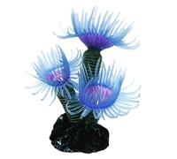 Fish Tank Artificial Coral Simulation Decoration Aquarium Landscape Ornament - Blue