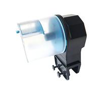 Fish Tank Automatic Feeder Intelligent Timer Dispenser with Large Capacity 2 Feeding Options 6-Level Food Amount Control Fixing Methods Containers for Aquarium Small and Turtle Tanks