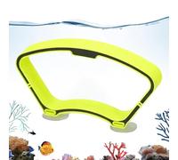 Fish Tank Automatic Feeder - Ring-Shaped Feeder - Aquarium Fish Feeder | For Freshwater and Saltwater Basins as well as for Indoor and Outdoor Use