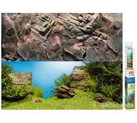 Fish Tank Background Juwel Small Double-Sided Poster Aquarium Small