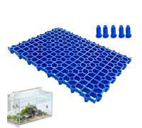 Fish Tank Bottom Filter Plate - Splicing Clapboard Filtration Plate Bottom Filter - Strong Load-Bearing, Small Pet Supplies for Turtles, Small Reptiles, Small Amphibians