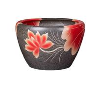 Fish Tank Ceramic Fish Tank, Fish Tank, Outdoor Lotus Tank, Outdoor Courtyard, Ceramic Large Fish Tank, Old-fashioned Large Water Tank Glass Fish Tank(S)