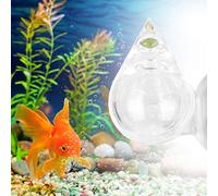Fish Tank CO2 Monitor Elegant Glass Drop Checker for Aquarium Maintenance, Essential Tool for Aquatic Plant Enthusiasts, Acrylic Material