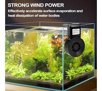 Fish Tank Cooling Fan - Fish Tank Cooling System - Adjustable 2 Speed Modes Chilling Accessories for Freshwater and Saltwater