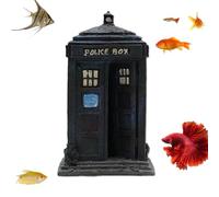 Fish Tank Cops Box Decorations | Simulation Aquarium Landscape Decoration | resin box aquariums decor, fishs and shrimp cave hideouts, landscapes accessories for home studio