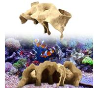 Fish Tank Decor, 3D Printed Natural Curve Under Gravel Tunnel Cave, 2025 New Fish Tunnel for Aquarium, Hideout Aquarium Decor for Corydora Catfish, Loach