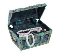 Fish Tank Decorations Aquarium Decor Treasure Chest Ornament for Smaller Tanks Bubblers Underwater Landscape