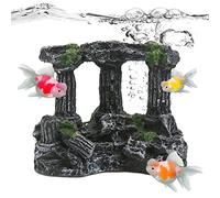 Fish Tank Decorations - Resin Roman Column Aquarium Decorations,Aquarium Decorations Roman Column Sculpture Fish Tank Landscape Decor Fish Tank Decor