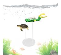 Fish Tank Diver Decorations, Turtle Aquarium Decor | Resin Underwater Turtles Set, Aquarium Ornament, Aquarium Fish Tank Action Figures Decoration, Past