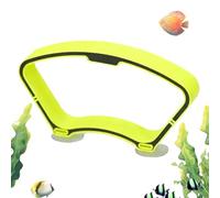 Fish Tank Feeder, Aquarium Feeding Tool, Feeder Ring with Suction Cup, Food Container with Floating Design, Aquarium Accessories, Automatic Dispenser for Family Friend Tanks Indoor Outdoor Homes