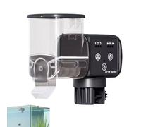 Fish Tank Feeder, Automatic Feeders, Rechargeable Smart Precise Waterproof Dispenser for Vegetable, Pond Feeding, Vacation, Turtle, Aquatic Pet Supplies, 12x11x5.7cm