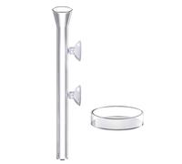 Fish Tank Feeder | Fish Tank Dispenser Feeder | Aquarium Fish Feeder Tube Kit | Anti-Spreader Fish Tank Feeding Tube | Directional Clear Suction Cup Cup Dispenser for Holiday Nutrition