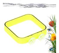 Fish Tank Feeder, Ring-Shaped Suction Cup Feed Container, Suspended Fish Feeder, For Family Enthusiast Freshwater Saltwater Tank, Indoor Outdoor Home Use, Convenient Automatic Feeding Tool