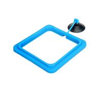 Fish Tank Feeding Ring - Floating Food Holder For Clean Feeding Routines, Transparent Circular Frame Minimal Tank Style Design, Steady Float Balance + Feed Zone Control System, Sturdy Reusable