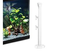 Fish Tank Feeding Tube | Aquarium Feeding Tube - Fish Feeding Tube, Clear Crystal Glass Fish Tank Shrimp Feeder Tube Tray, Aquarium Shrimp Feeding Tube, Shrimp Feeding Dish Bowl for Home