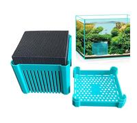 Fish Tank Filter - Aquarium Activated Carbon Cube for Fish Tanks, Charcoal Filtration Block for Freshwater and Marine Aquariums, Removes Odour and Impurities, Aquarium Water Cleaner and