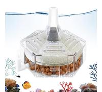 Fish Tank Filter For Aquarium | Small Purification Equipment | Filtration System | Optimized Particle Capture | Small Purification | 9x8x7.5cm | For Fish Tank Maintenance