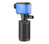 Fish Tank Filter - Internal Aquarium Filter | Water Filter for Fish Tank | Oxygenation Powerful Pond Pump | Internal Aquarium Filtration Quiet Cleaning Machine for Living Room Workplace Bedroom