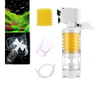 Fish tank filter, ultimate water tank filter, aquarium three in one water tank sponge filter, filtration, circulation, multifunctional siphon function(20W)
