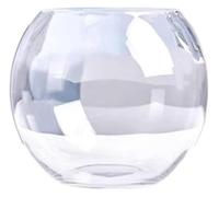 Fish Tank, Fish Bowl, Goldfish Bowl, Office Small Fish Tank Thickened Transparent Glass Fish Bowl Living Room Home Desktop Round Goldfish Tank(003)