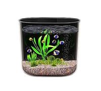 Fish Tank Fish Tank Drop-proof Acrylic Material Transparent Fish Tank Small and Medium-sized Home Aquarium Goldfish Tank Turtle Tank Aquarium Kit(Large)