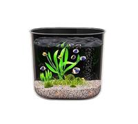 Fish Tank Fish Tank Drop-proof Acrylic Material Transparent Small and Medium-sized Home Aquarium Goldfish(M)