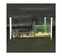 Fish Tank Fish Tank Mix Separator for Turtles Mixing Breeding Transparent Glass Square Aquarium