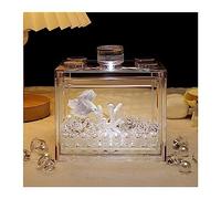 Fish Tank Fish Tank Small Suitable for Breeding Acrylic Anti-fall Transparent Home Minimalist Desktop Ornaments(Large)