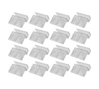 Fish Tank Glass Cover Bracket Clips 16Pcs With 6/8/10mm Snap Clamp Holders For Aquarium Lid And Hose Stability Acrylic Material(8mm)