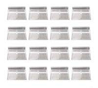 Fish Tank Glass Cover Bracket Clips 16Pcs With 6/8/10mm Snap Clamp Holders For Aquarium Lid And Hose Stability Acrylic Material(6mm)