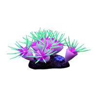 Fish Tank Glow Coral Jewellery - Soft Coral Decoration in Silicone | Coral Plants Ornaments for Betta | Artificial Plants for Aquariums Glowing in the Dark Decorations for Water Dolly