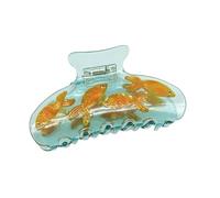Fish Tank Hair Claw Clip, Fish Bowl Hair Clip for Women - Acetate Cute Fish Fashion Hair Claw - Styling Barrette Tool, Securing Crab, Modern Design for Ponytails Short Hair Cut