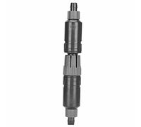Fish Tank Hose Pipe Arrow Storage Case Connector with Water Control Valve, Aquarium Filter Connector for Safe and Easy Maintenance, ABS Material, Suitable for Aquarium Systems (K-12/16mm)