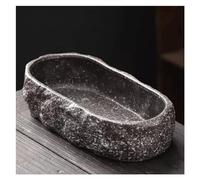 Fish Tank Imitation Stone Fish Tank, Sleeping Bowl, Lotus Basin, Small Tank, Balcony Flower Pot, Ceramic Fish Tank, Household Plant Pot Glass Fish Tank(B)