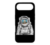 Fish Tank in Spacesuit Astronaut Goldfish Space Graphic Case for iPhone Air