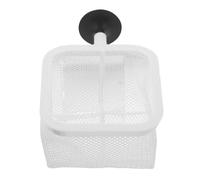 Fish Tank Isolation Box Fine Mesh Divider with Suction Cups | Plastic and Net Construction, Visible 360-degree Design, for Fry, Shrimp, Breeding Tanks and Egg Protection