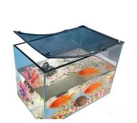 Fish Tank lid, Magnetic Aquarium lid Fish Tank Hood top Cover Anti-Jumping net Cover mesh to Protect Fishes Jumping Out(45x30CM/17.72x11.81in)