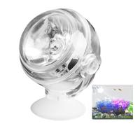 Fish Tank Lighting | Aquarium Spotlight | Underwater Fish Lamp | Rotating Aquarium Lamp | Aquarium Led Beads | Strong Suction Cup Submersible Fish Lamp for Aquarium Fountain Fish Pond Water Garden
