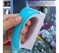 Fish Tank Magnetic Cleaning Brush, Aquarium Double Side Glass Cleaner Fish Tank Glass Seaweed Scraper Cleaner Aquarium Window Cleaning Magnets Brush (Small magnetic brush)