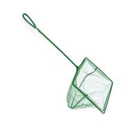Fish Tank Net Fine Mesh 24.5 x 20.5 cm Large Fish Catcher Soft Nylon Material Long Handle 34.5 cm Slurry Removal Tool | Delicate Shrimp Catcher for Fish Animals