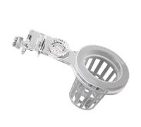 Fish Tank Plant Holder - Aquatic Plant Pot Aquarium Planter, Submersible Vegetation Basin for Live Flora, Secure Suspending Cup Mechanism + Perforated Basket, High Strength Acrylic - for Fish Tank